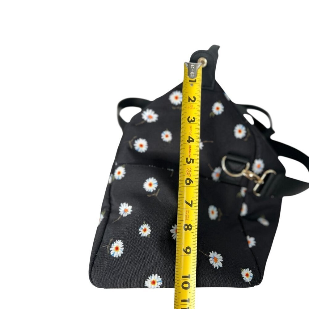 Alice + Olivia Daisy Print Duffel Everyday Bag / Tote Shopping Travel Vacation - Picture 12 of 13